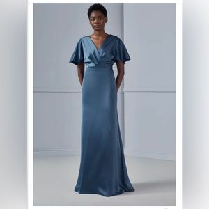 Amsale black bridesmaids dress. Size 4. Never worn.